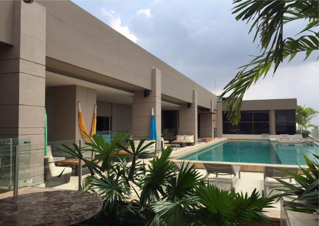 Ghl Hotel Montería Exteriér fotografie The pool at the hotel