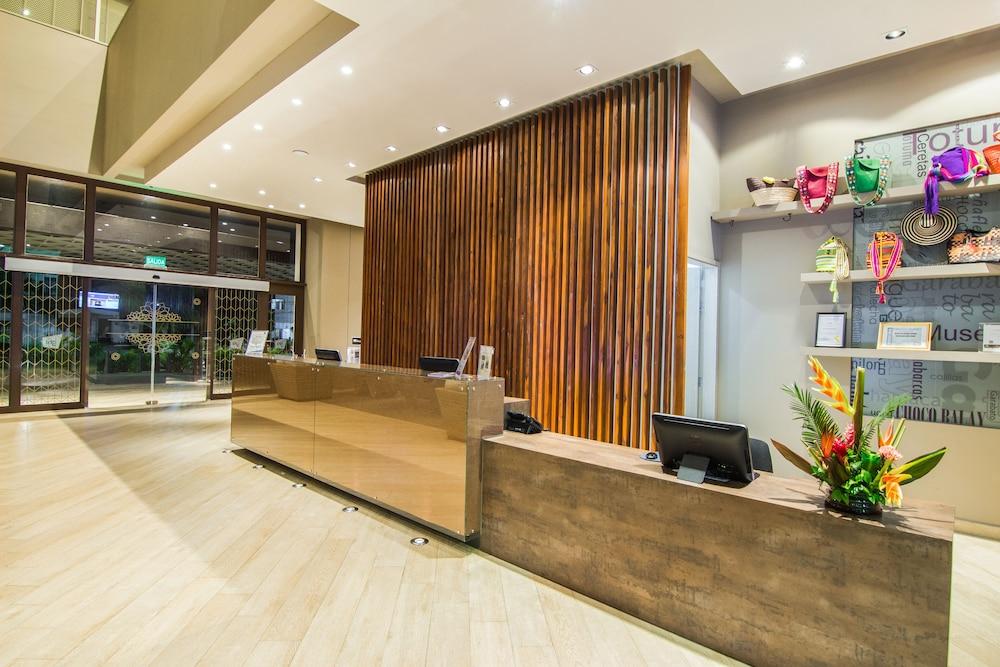 Ghl Hotel Montería Exteriér fotografie Reception